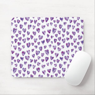 Watercolour Heart Mouse Mat