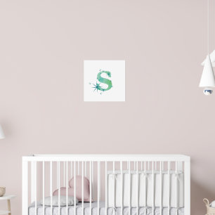 Watercolour S Poster