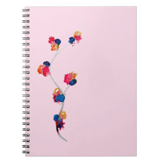 Watercolour style notebook