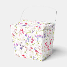 Watercolour Sweet Peas pretty floral 