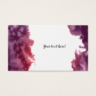 Watercolour textured card.