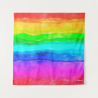 Watercolour watercolor paint wash tapestry