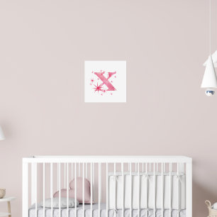 Watercolour X Poster