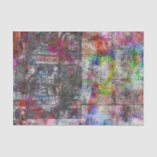 watercolours tissue paper