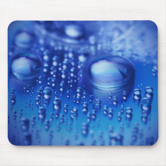 Waterdrops Mouse Mat (Front)