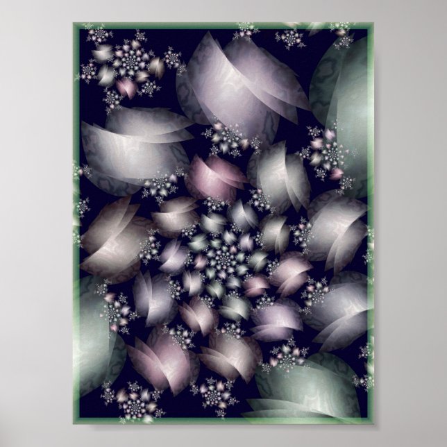 watered silk ribbons julia poster (Front)