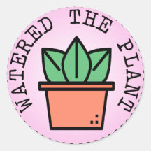 Watered the Plant (Adulting Merit Badge)