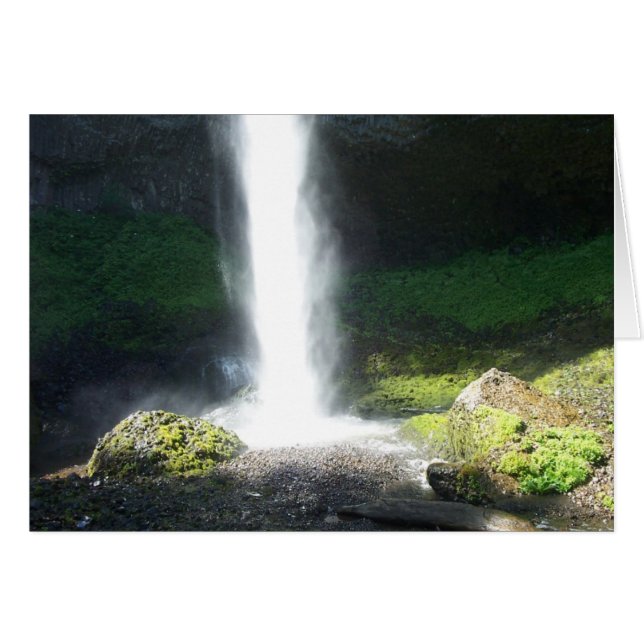 Waterfall. (Front Horizontal)