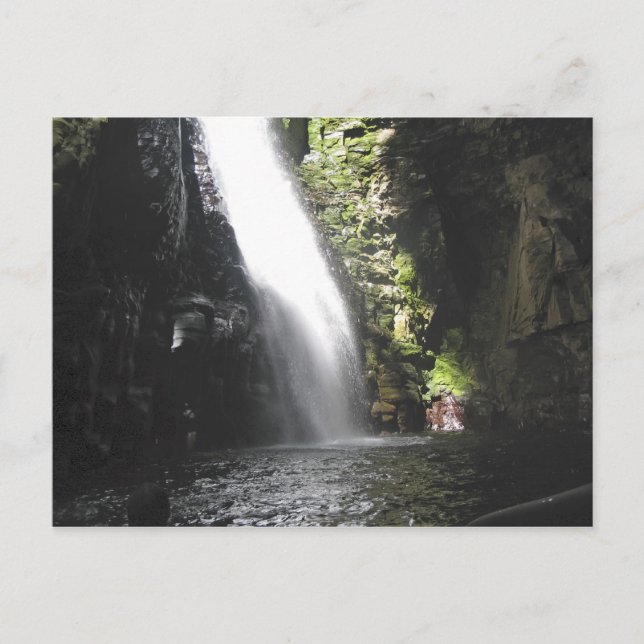 Waterfall 2, Venezuela Jungle Landscape Fine Art Postcard (Front)