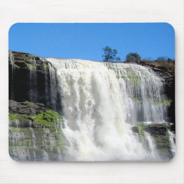 Waterfall 4 Venezuela Jungle Landscape Fine Art Mouse Mat (Front)