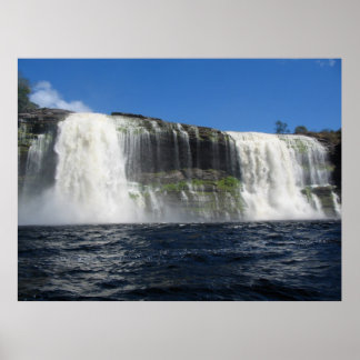 Waterfall 4 Venezuela Jungle Landscape Fine Art Poster