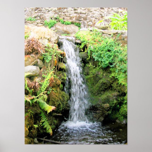 Waterfall 6 Venezuela Jungle Landscape Fine Art Poster (Front)