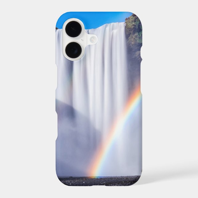 Waterfall and rainbow (Back)