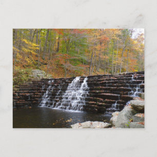 Waterfall at Laurel Hill State Park I Postcard