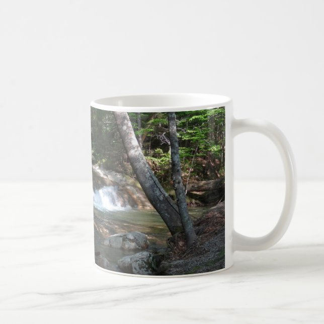 Waterfall at Pemigewasset River II Coffee Mug (Right)