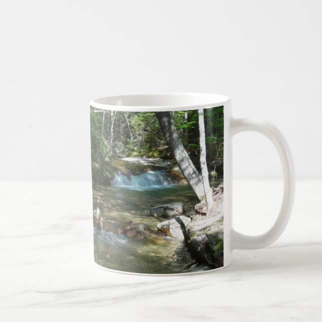 Waterfall at Pemigewasset River III Coffee Mug (Right)