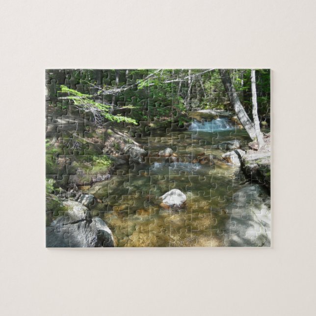 Waterfall at Pemigewasset River III Jigsaw Puzzle (Horizontal)