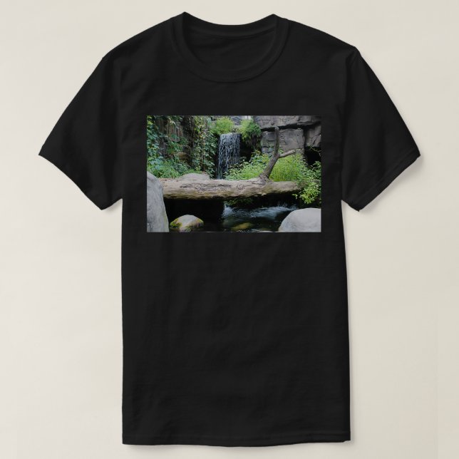 Waterfall at the Tennessee Aquarium T-Shirt (Design Front)