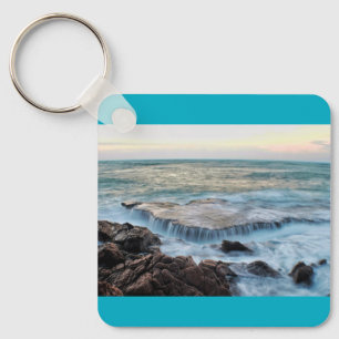 waterfall beauty key ring