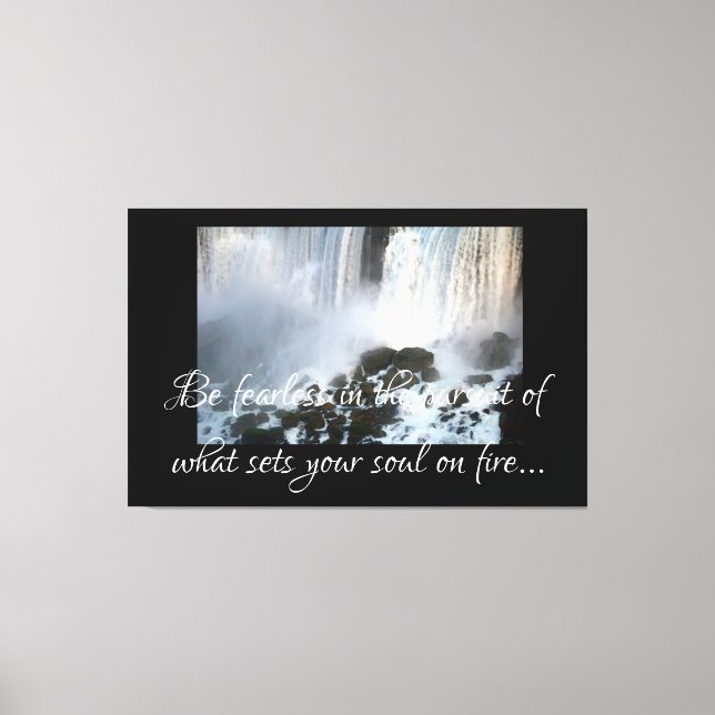 Waterfall Canvas Print (Front)