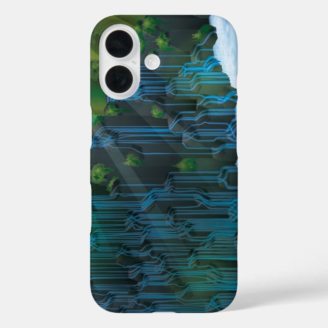Waterfall Case-Mate iPhone Case (Back)
