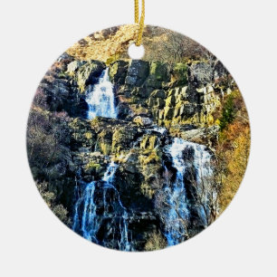 WATERFALL CERAMIC TREE DECORATION