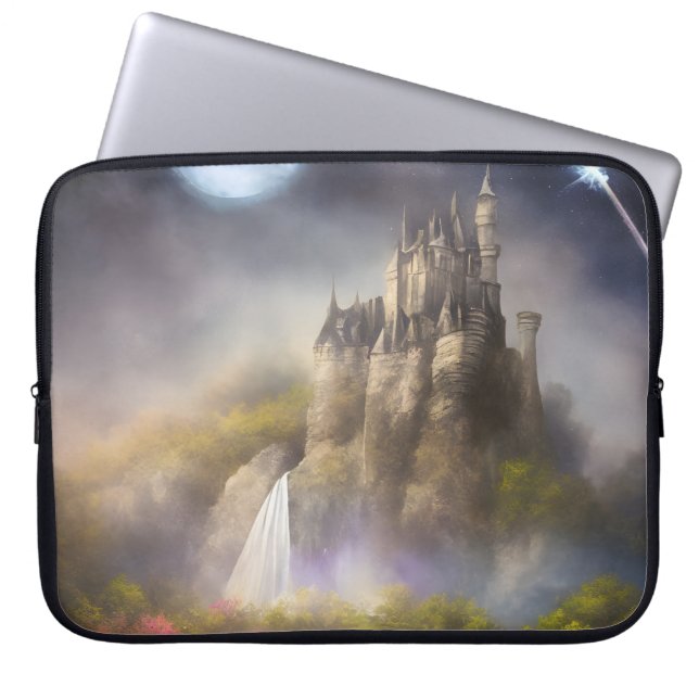 Waterfall Citadel Laptop Sleeve (Front)