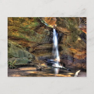 Waterfall, Conkle's Hollow, Ohio Postcard