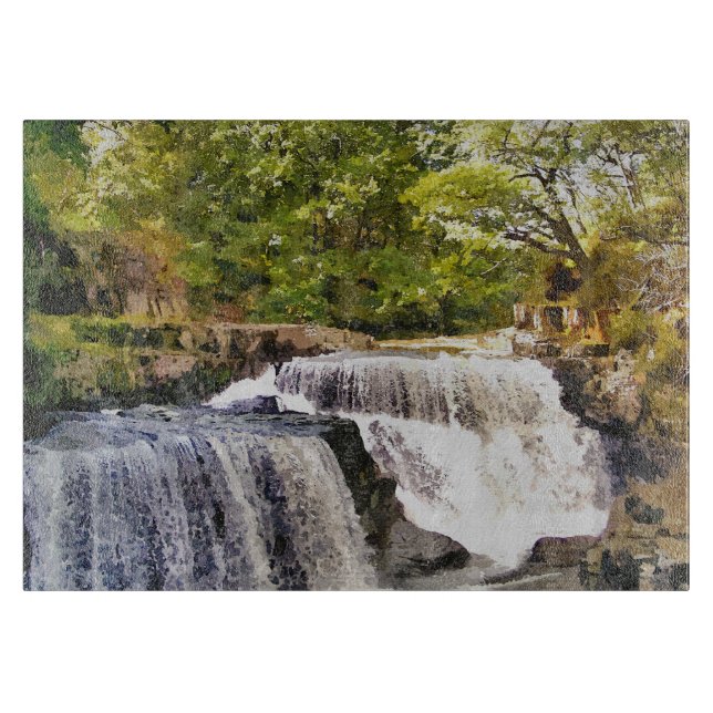 WATERFALL CUTTING BOARD (Front)