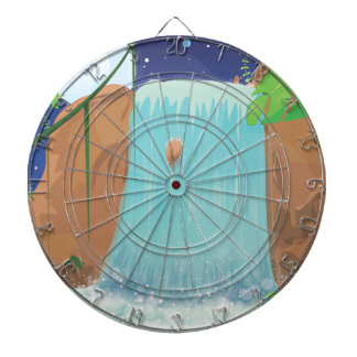 Waterfall Dartboard