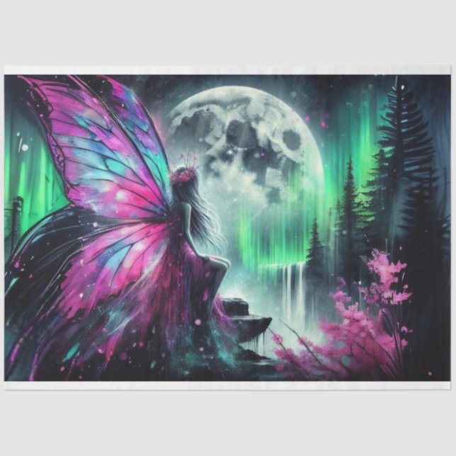 Waterfall Fairy Tissue Paper (Front)