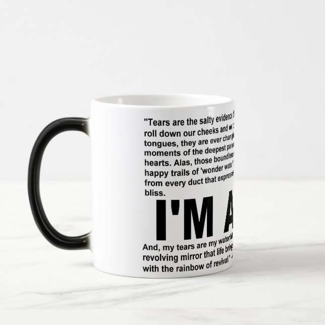 Waterfall Fantastic  Magic Mug (Left)