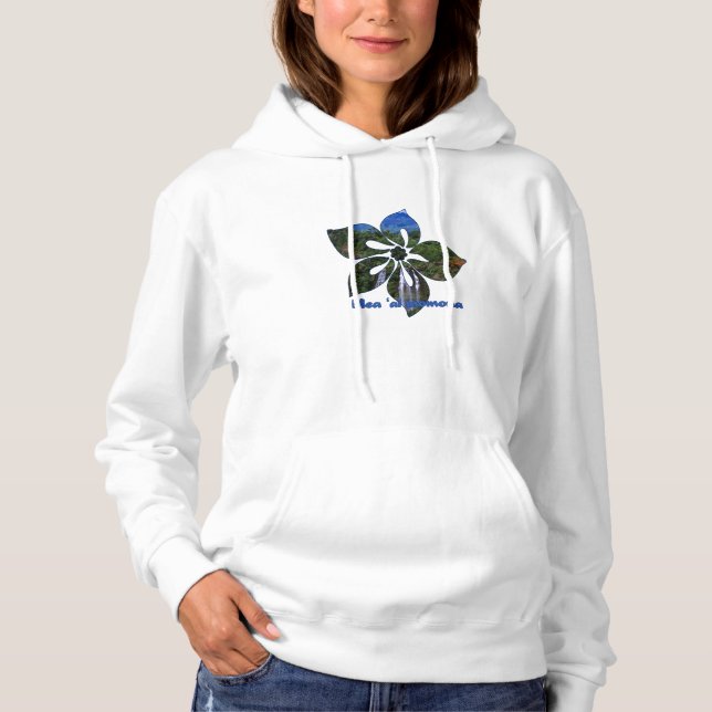 "Waterfall Hibiscus" Sweatshirt (Front)