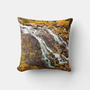 Waterfall In Grand Teton National Park Cushion