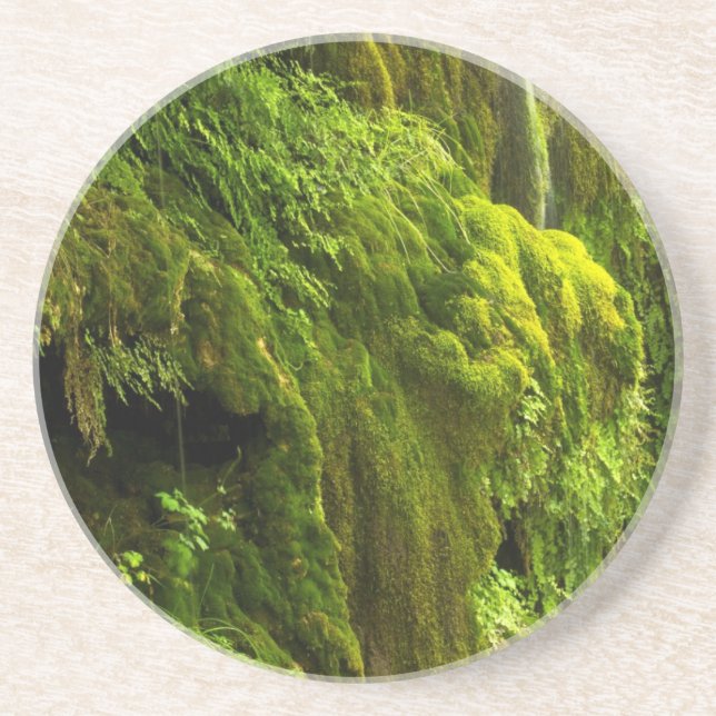Waterfall in green coaster (Front)