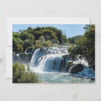 Waterfall in Krka National Park - Dalmatia,Croatia