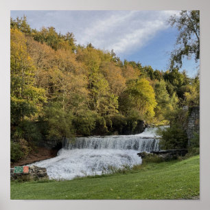 Waterfall in New York Poster
