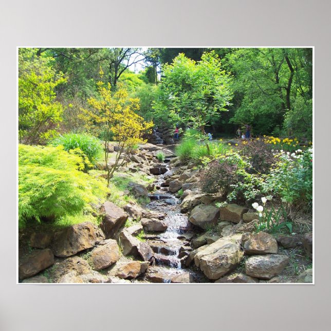 Waterfall in Oklahoma Poster (Front)