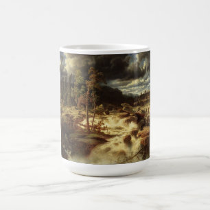 Waterfall in Sweden (by Marcus Larson) Coffee Mug