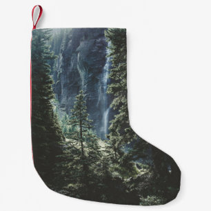 WATERFALL IN TELLURIDE SMALL CHRISTMAS STOCKING