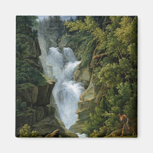 Waterfall in the Bern Highlands, 1796 Magnet