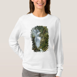 Waterfall in the Bern Highlands, 1796 T-Shirt