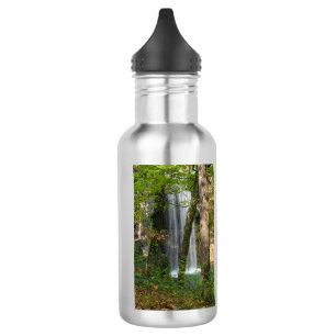 Waterfall In The Woods Water Bottle