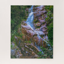 Waterfall - Inca Trail, Peru - Travel Photography