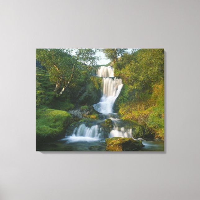 Waterfall, Isle of Skye, Scotland Canvas Print (Front)