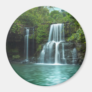 Waterfall Klong Chao   Koh Kood island Magnet