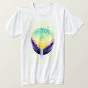 Waterfall Landscape T-Shirt