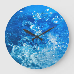 Waterfall Large Clock