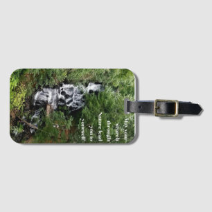 Waterfall Luggage Tag