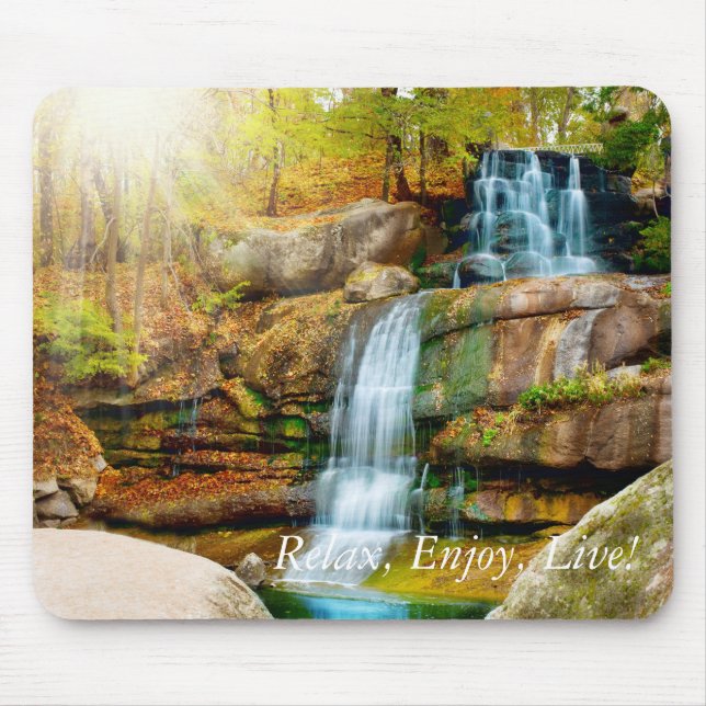 Waterfall Mouse Mat (Front)